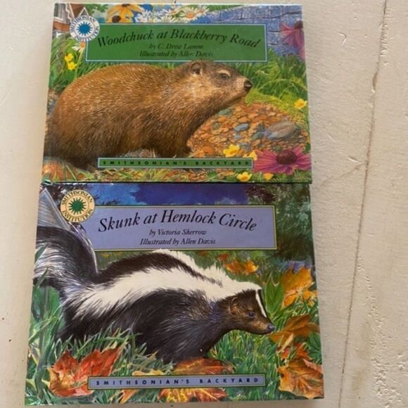 Smithsonian Backyard Landoll's vintage book bundle - Picture 1 of 6